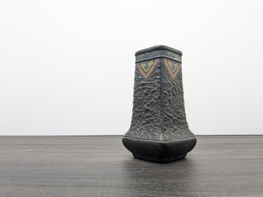 Arts and Craft Tokanabe Art Pottery Vase | 1920's Japanese Pottery