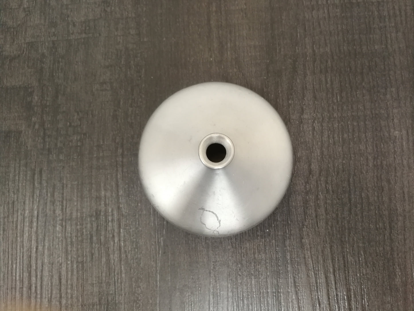 Selangor Pewter Bud Vase | Miniature Vase with Modern Lines | 1980's