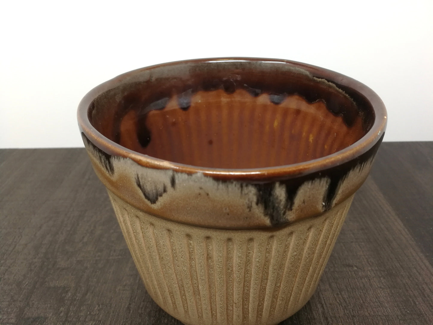 Maytime ceramic planter