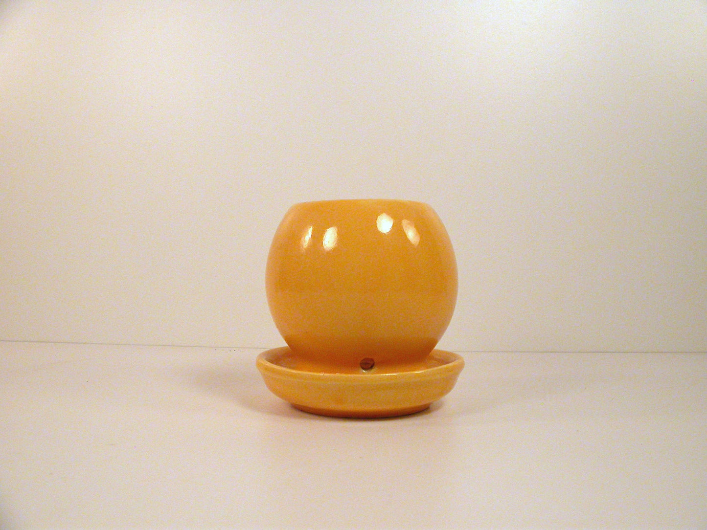 McCoy Pottery Planter | Vintage Happy Face Planter