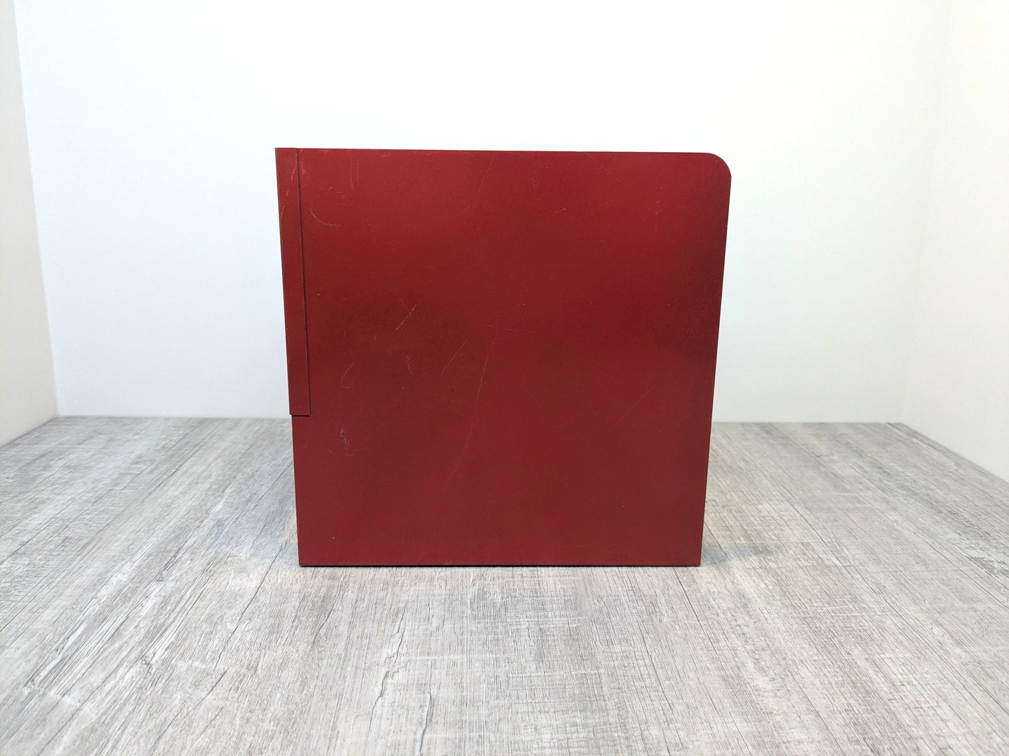 Vintage Metal Princeton Files | Brodart Red Magazine Holders