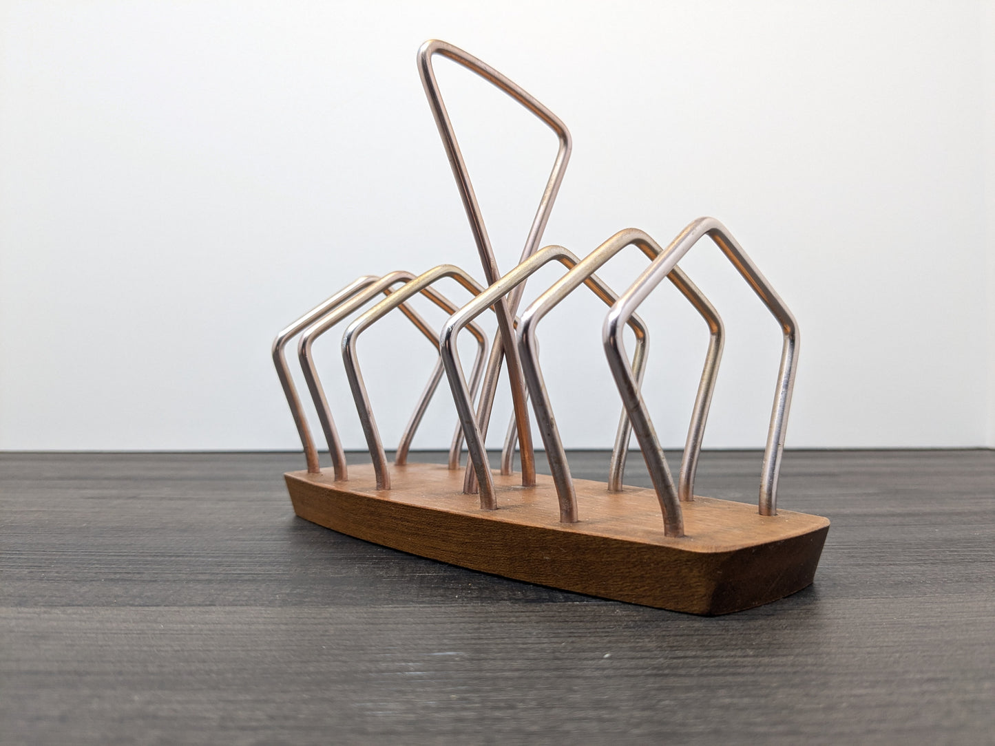 Mid Century Teak Toast Rack | Wyncraft Made in England
