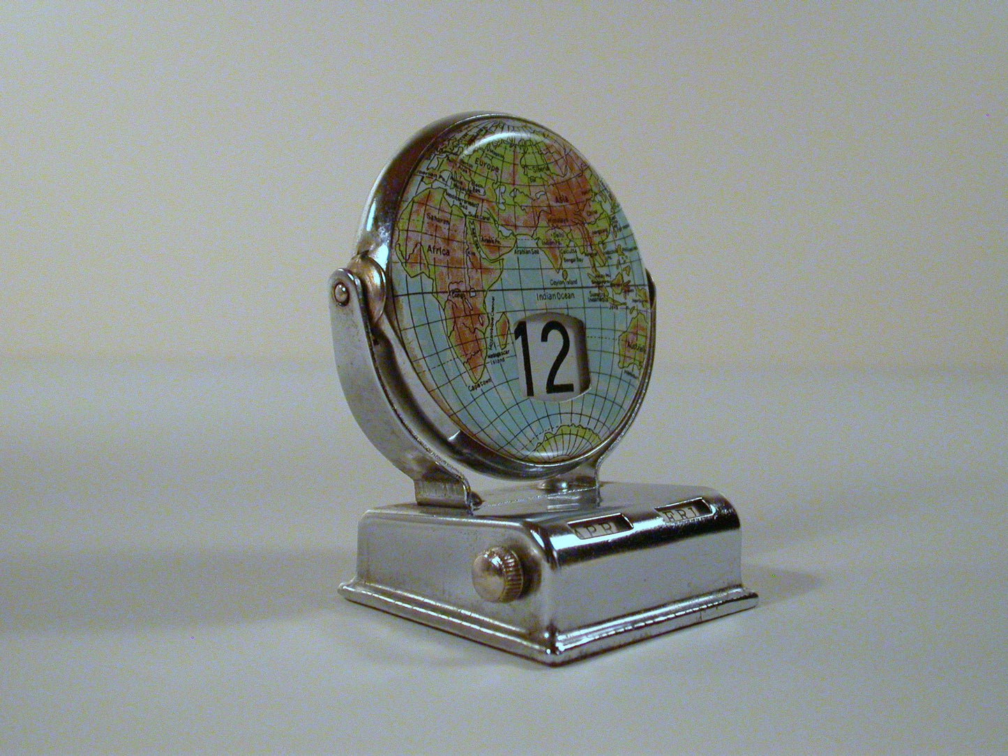 Vintage Perpetual Flip Calendar | Metal flip Calendar
