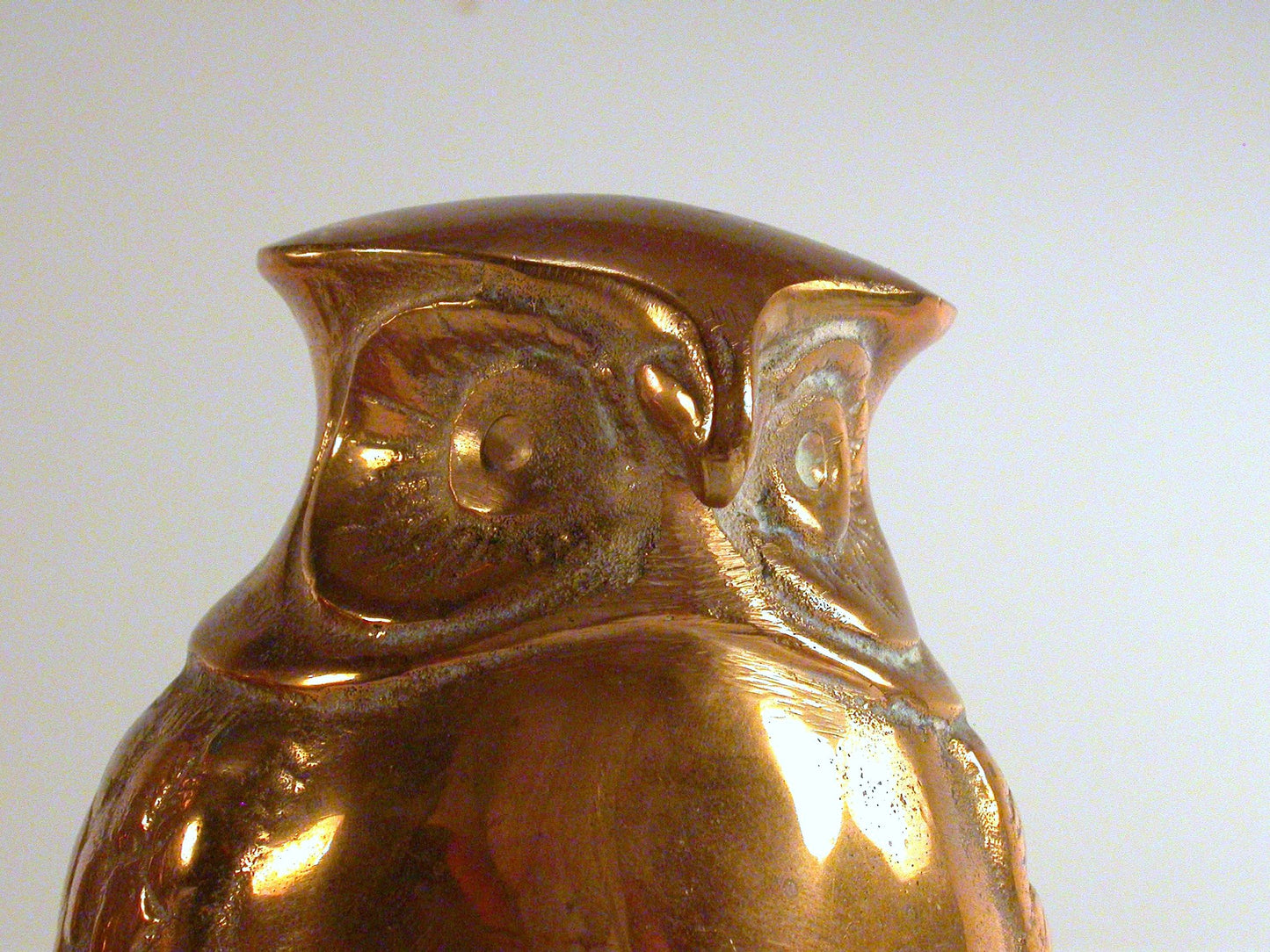 Heavy Brass Bookends | Cast Brass Owl Bookends | Vintage Office | Excellent  Detail