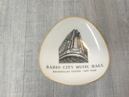 NEW YORK / US - Radio City Music Hall Dish | Rosenthal Porcelain Selb Germany | Dream Big