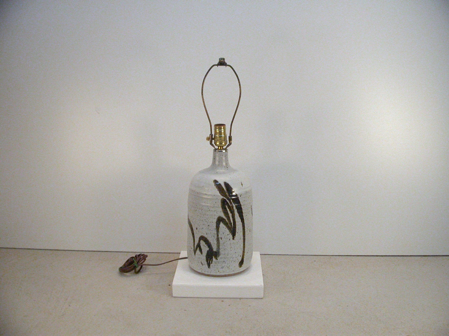 Walter Dexter Table Lamp | Studio Pottery Stoneware |