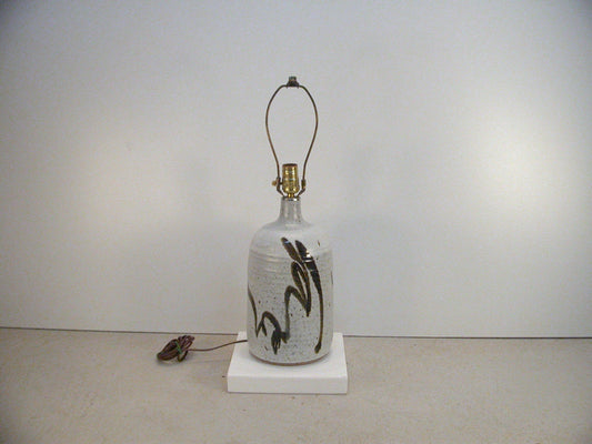 Walter Dexter Table Lamp | Studio Pottery Stoneware |