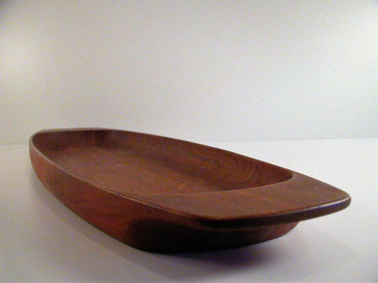 Wiggers Solid Teak Tray,  made for Illums Bolighus Denmark, Mid Century Design