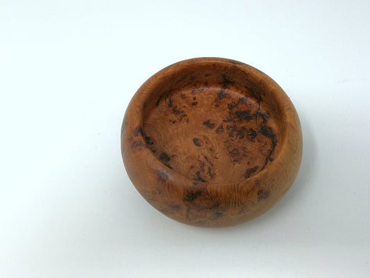 Fir Burl Wood Bowl Woodturning | Ken Broadland &nbsp;Hand Made Bowl | Birds Eye Fir Burl