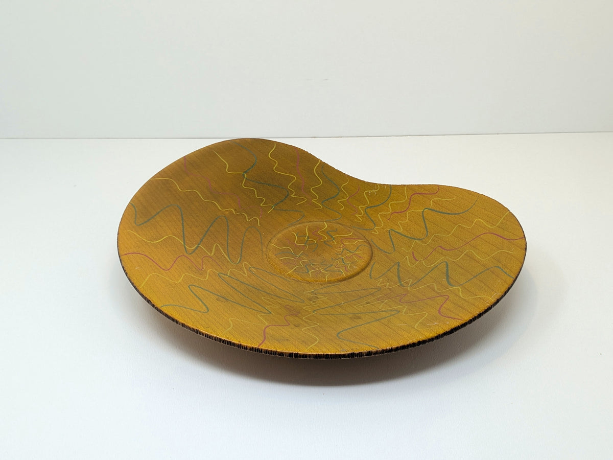 Biomorphic Cedar Wood Bowl | Douglas Fisher Design