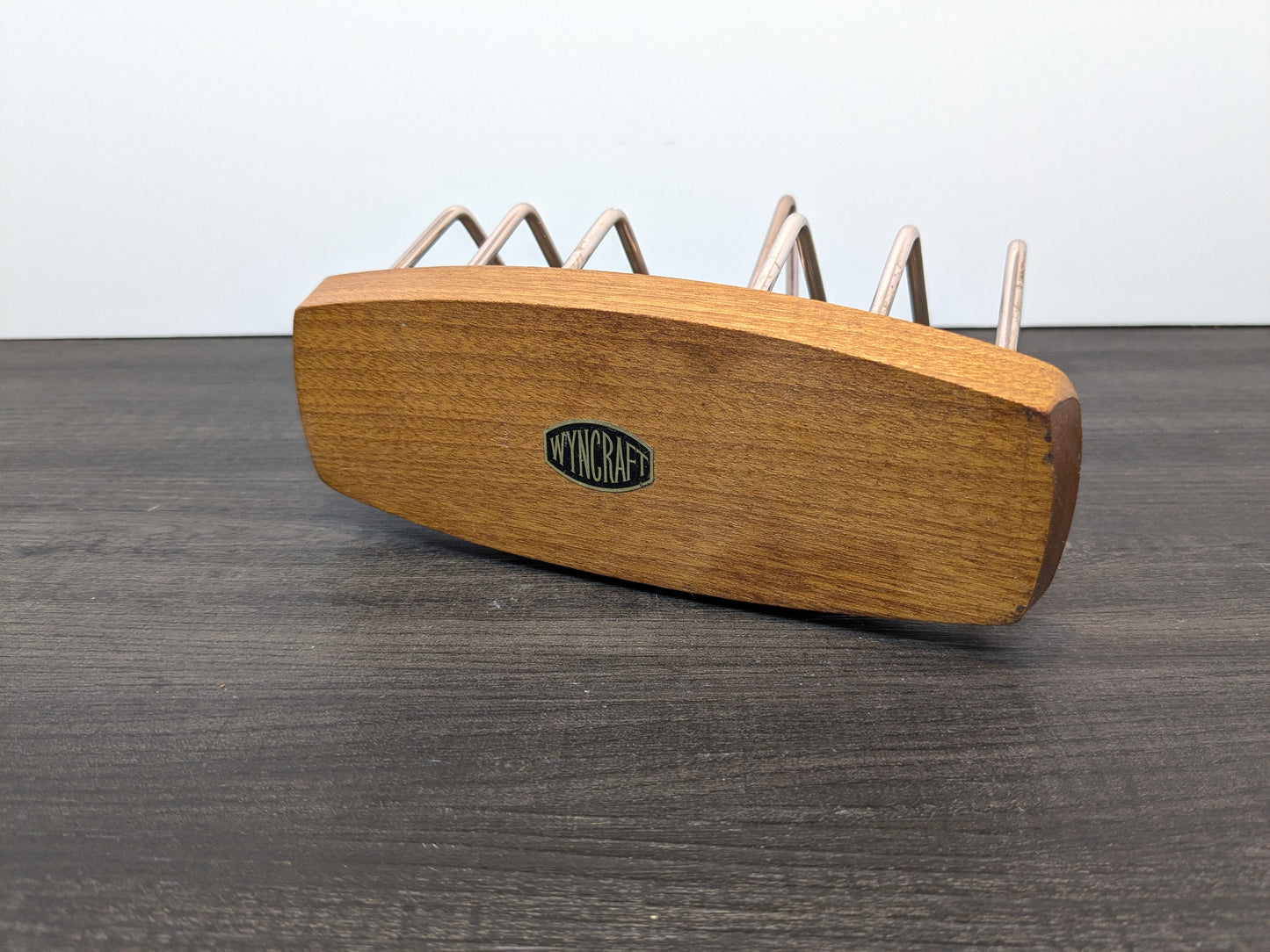 Mid Century Teak Toast Rack | Wyncraft Made in England