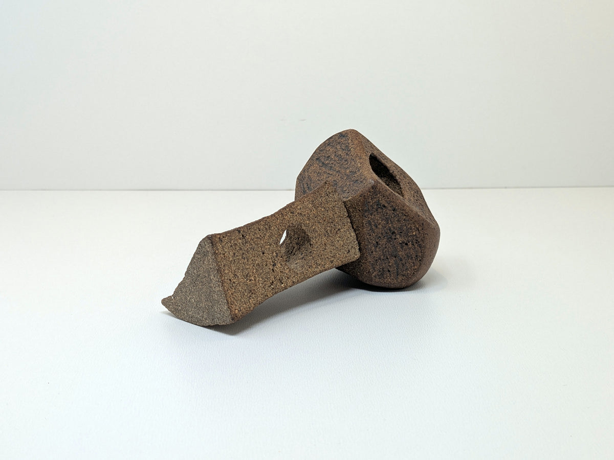 Abstract Stoneware Sculpture | Ceramic Art Sculpture