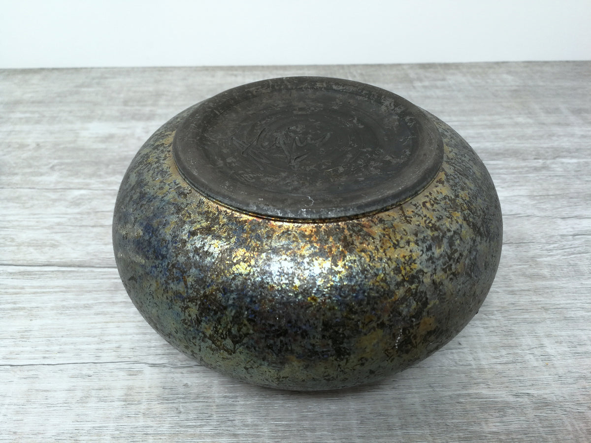 Raku Vase | Algis Bubnys Pyromania Pottery