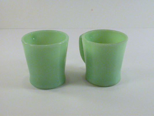 Fire King Jadite Mugs | Anchor Hocking Glass