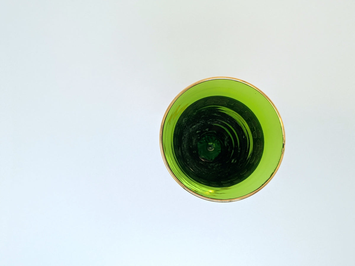 Murano Stemware Emerald Glass | Hand Blown Italian Glass