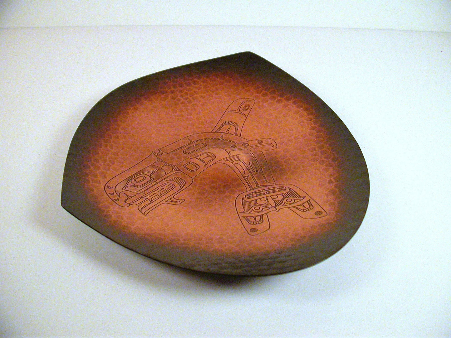 HArold Alfred Copper Plate | Killer Whale Design