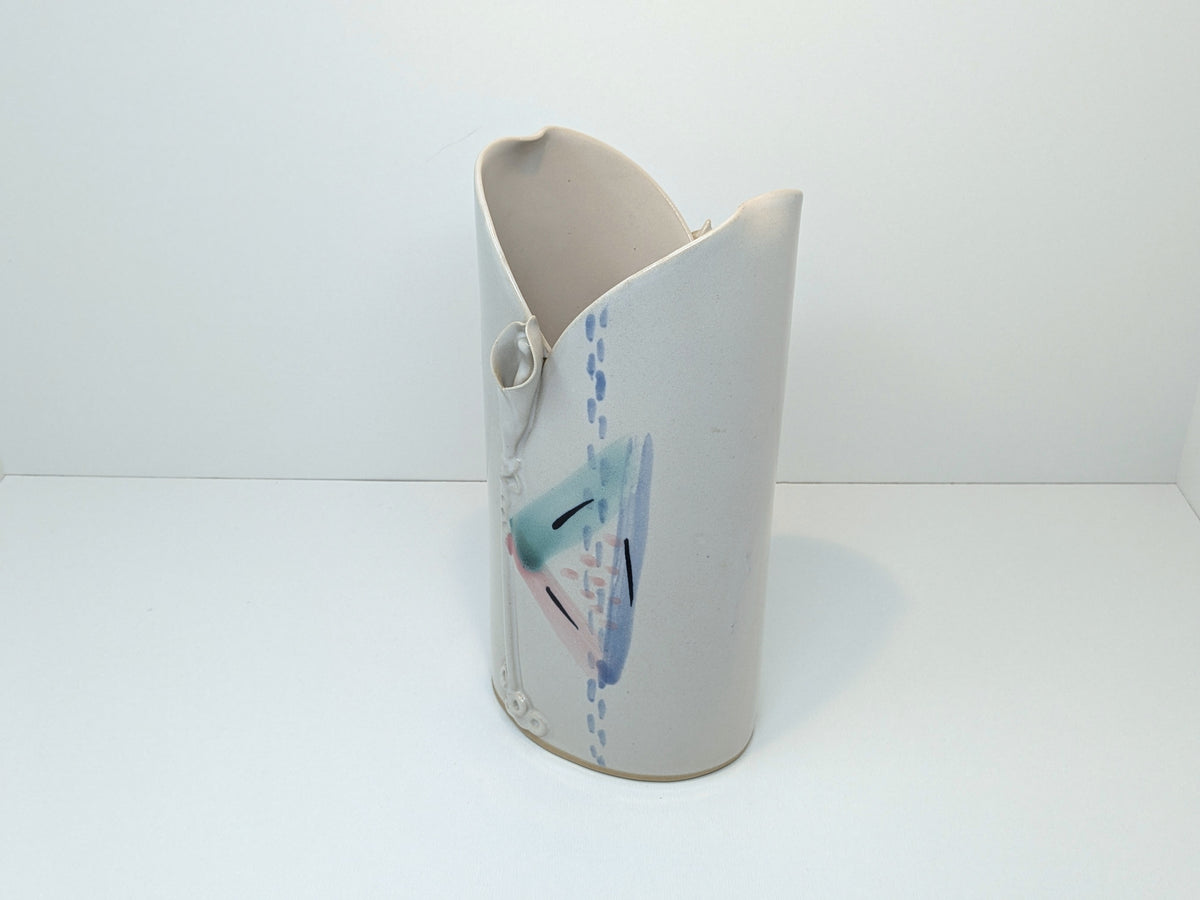 Postmodern Pastel Abstract Vase | Nancy Hilborn Cambridge Ontario