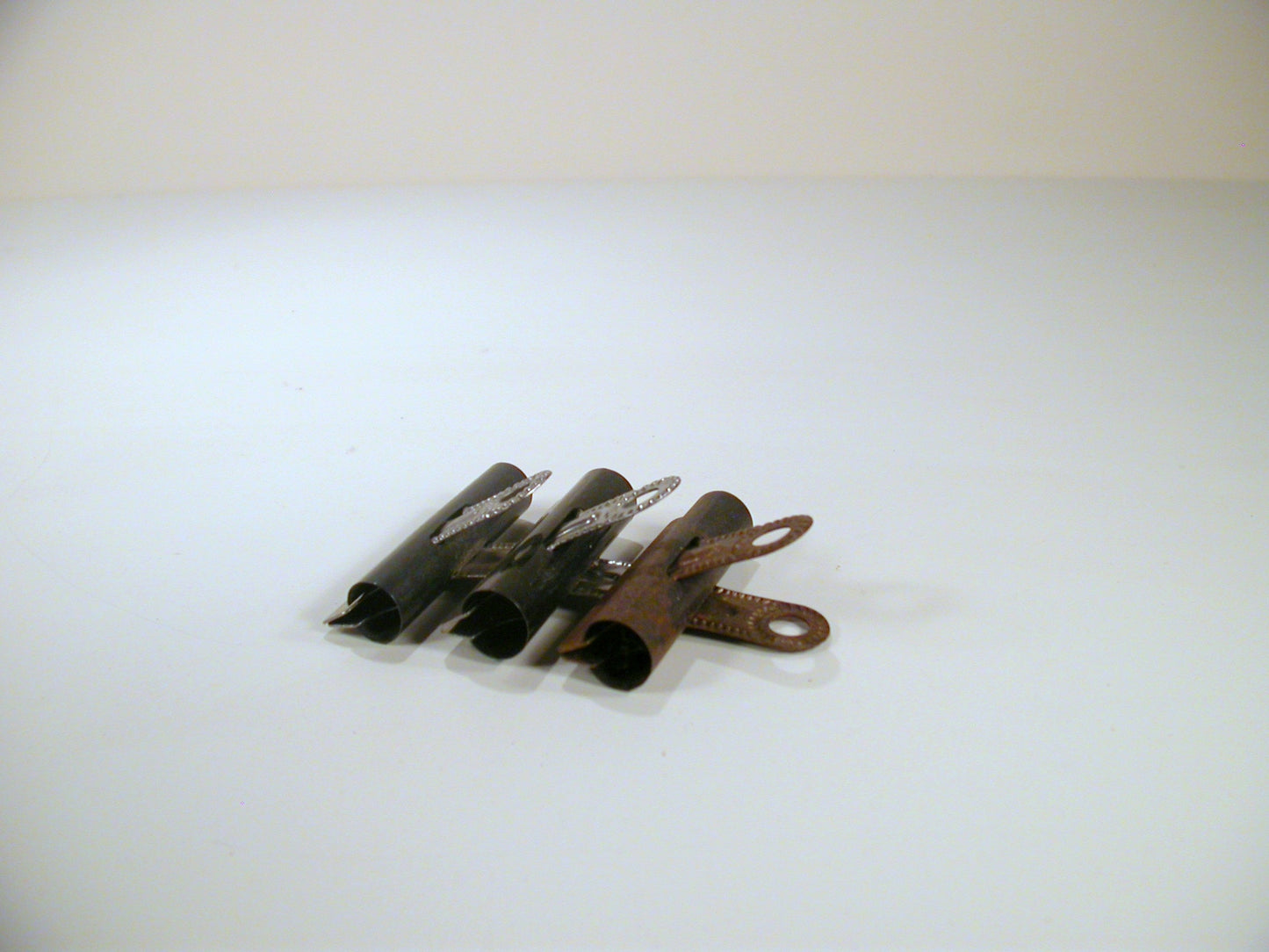 3 Bulldog Vintage Paperclips. Made in England Vintage Office Supply