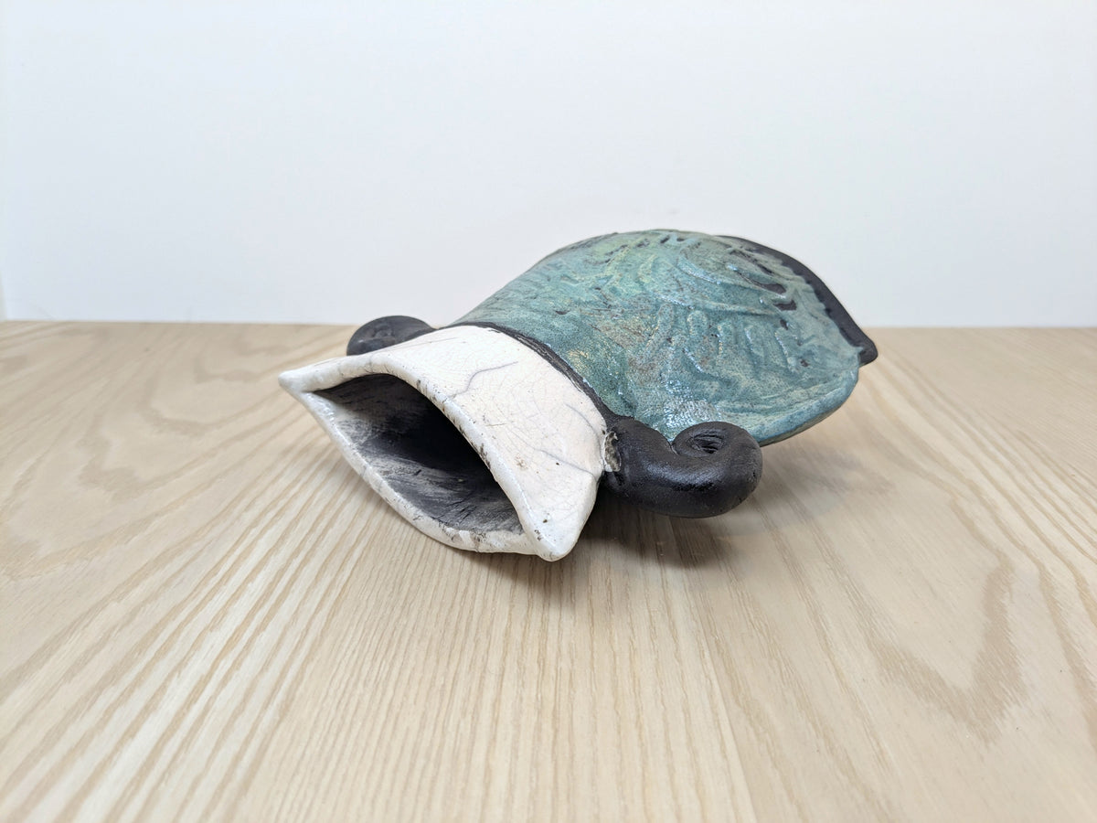 Lee Stead Studio Pottery | Decorative Raku Vase