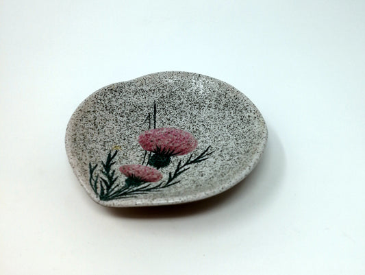 Ernst & Alma Lorenzen Studio Pottery | Small Cruet or Cornered Dish | Nova Scotia Ceramics