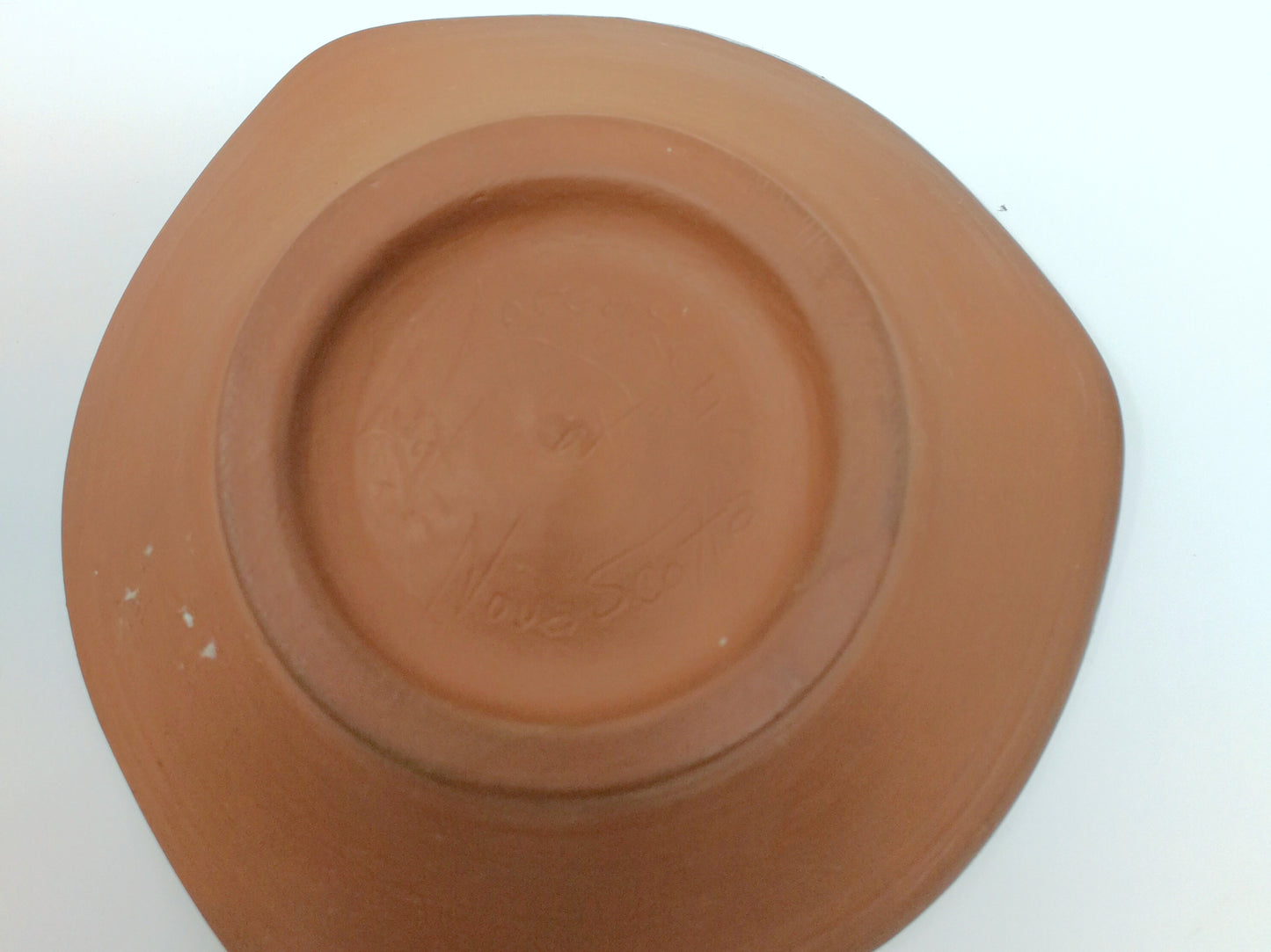Ernst & Alma Lorenzen Studio Pottery | Small Cruet or Cornered Dish | Nova Scotia Ceramics