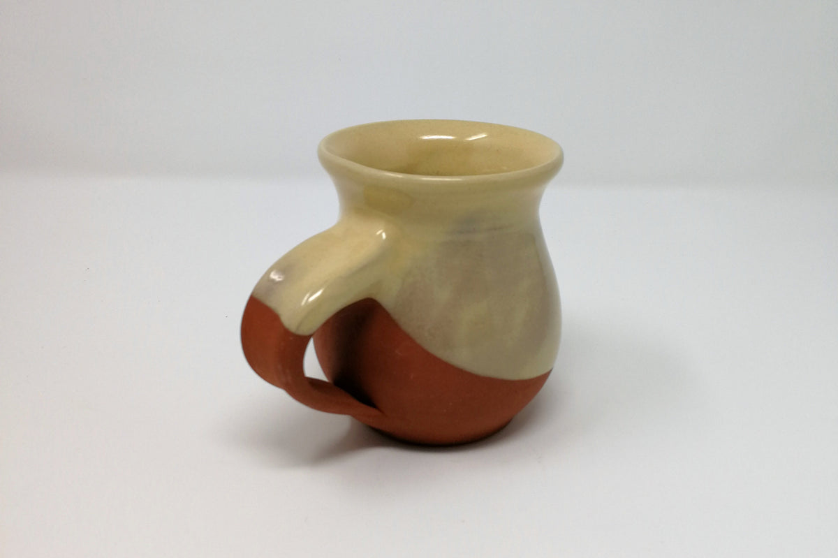 Fox Studio Pottery | Ceramic Mug with Half Glaze Dip