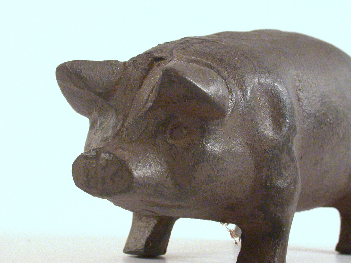 Cast Iron Pig | Vintage Iron Paperweight