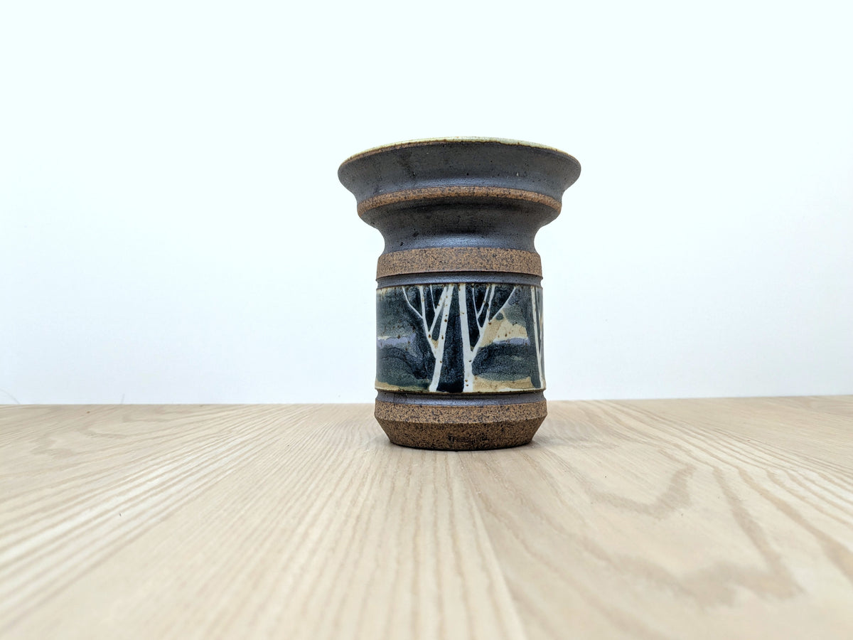 Peter Price Stoneware Planter | Treeline Series Art Pottery