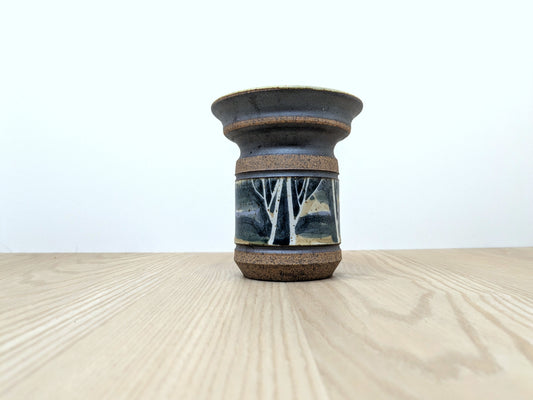 Peter Price Stoneware Planter | Treeline Series Art Pottery
