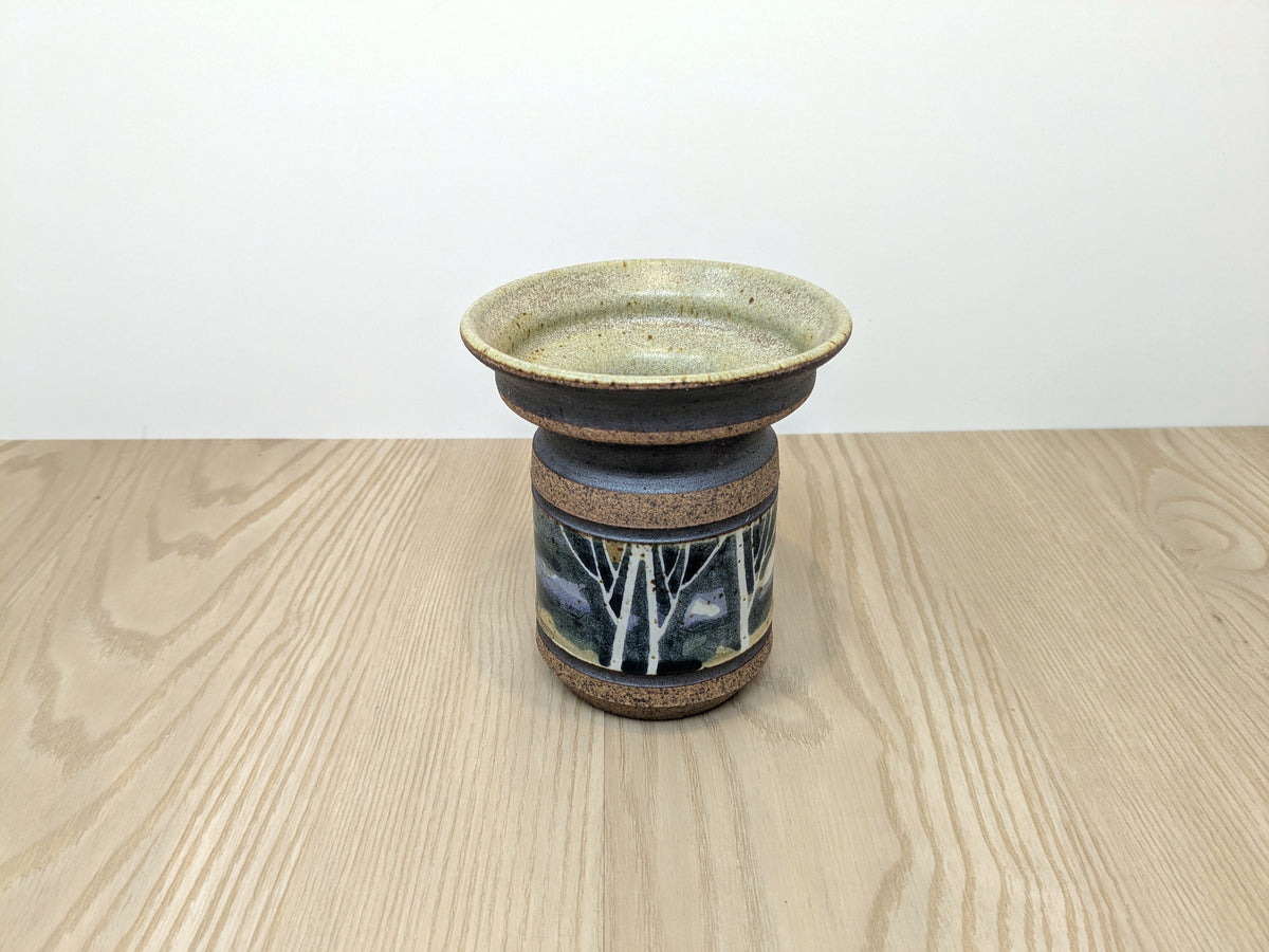 Peter Price Stoneware Planter | Treeline Series Art Pottery