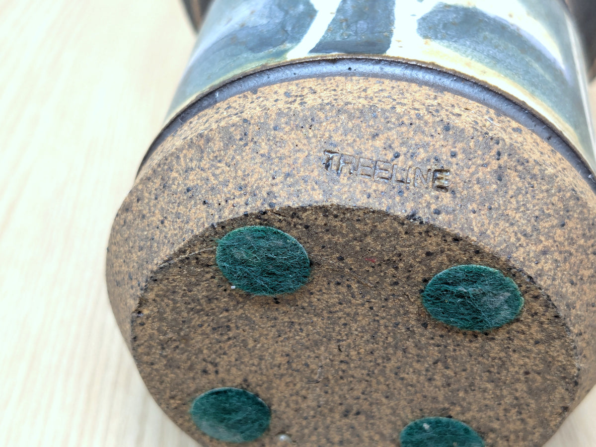 Peter Price Stoneware Planter | Treeline Series Art Pottery