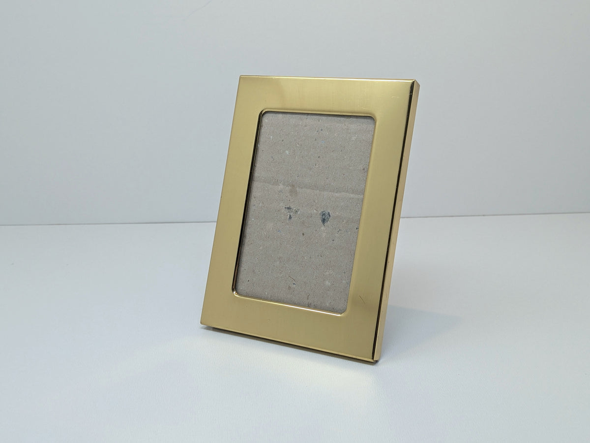 Vintage Solid Brass Minimalist Design Picture Frame