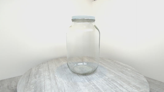 Dominion Glass Company Canada | Domglas Lidded Jar