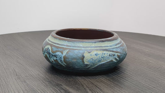 LASCAUX / FR | Copper Bowl with Paleolithic Cave Images