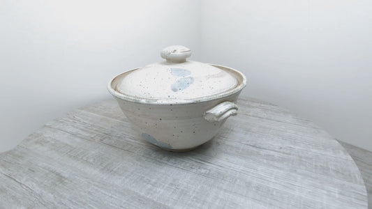 Cranberry Pottery 9" Berry Bowl | Vintage Powell River Pottery