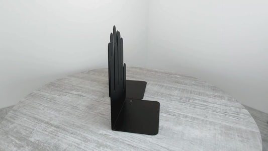 Spectrum Design Bookends | Black Hands Pop Art Bookends