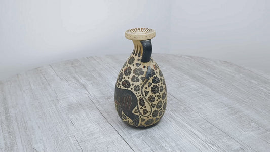 CORINTH / GR - Travel Souvenir Reproducition Vase | Corinthian Vase Greece