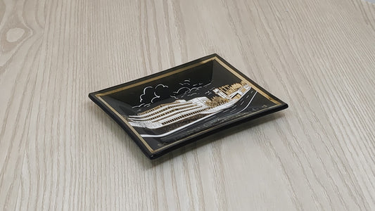 Gray Glass Promotional Gift Catch All | St John's Newfoundland City Hall