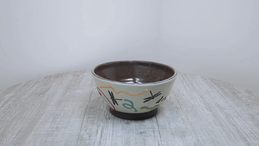 Faro Annie Sullivan Studio Pottery Bowl | Dirty Girl Clayworks