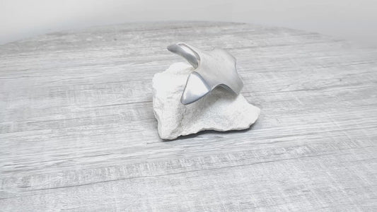 Hoselton Seagull on Rock | Vintage Hoselton Aluminium Sculpture