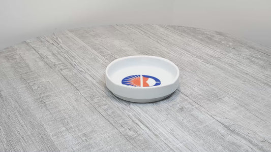 NASSAU / BS Catch All Small Porecelain Dish | Bahamas Travel Souvenir