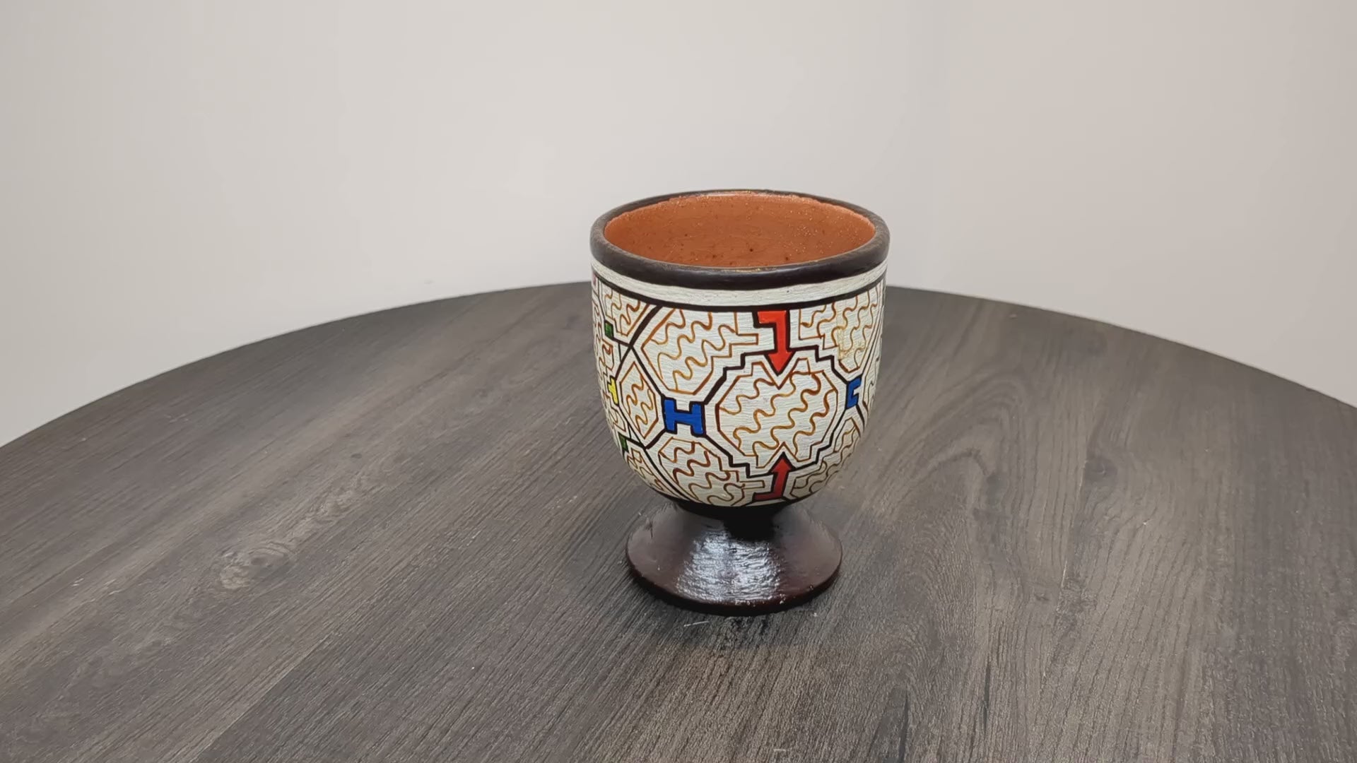 Shipibo Pottery Cup Peru