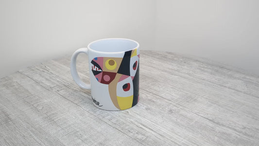 Cesar Manrique Abstract Mug | Fauna Atlantica | Flying Fish