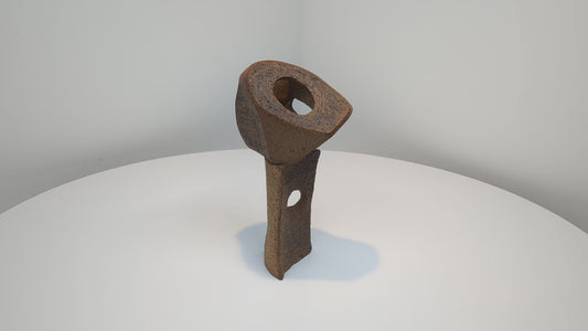 Abstract Stoneware Sculpture | Ceramic Art Sculpture