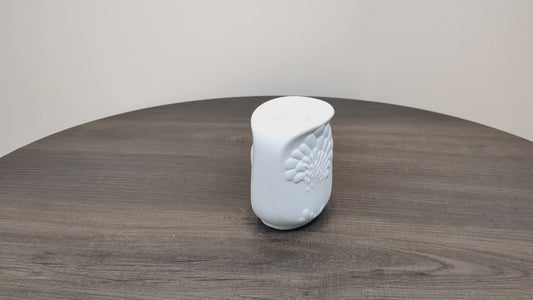 Kaiser Bisque Porcelain Candle Stand | Pop Art Design | Vintage West German Pottery