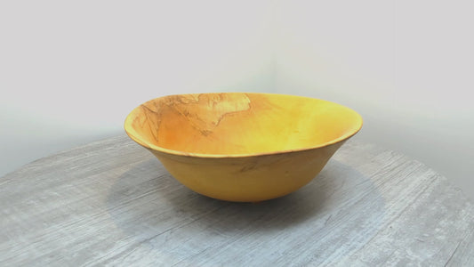 Chestnut Woodturned Bowl | Mike Downey Woodworking | Sooke BC