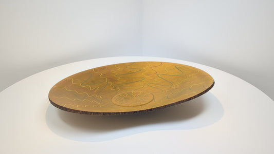 Biomorphic Cedar Wood Bowl | Douglas Fisher Design