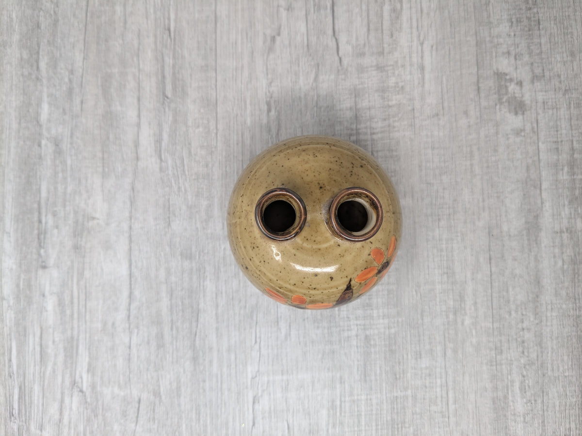 Ceramic Double Neck Vase | Japan 1970's |