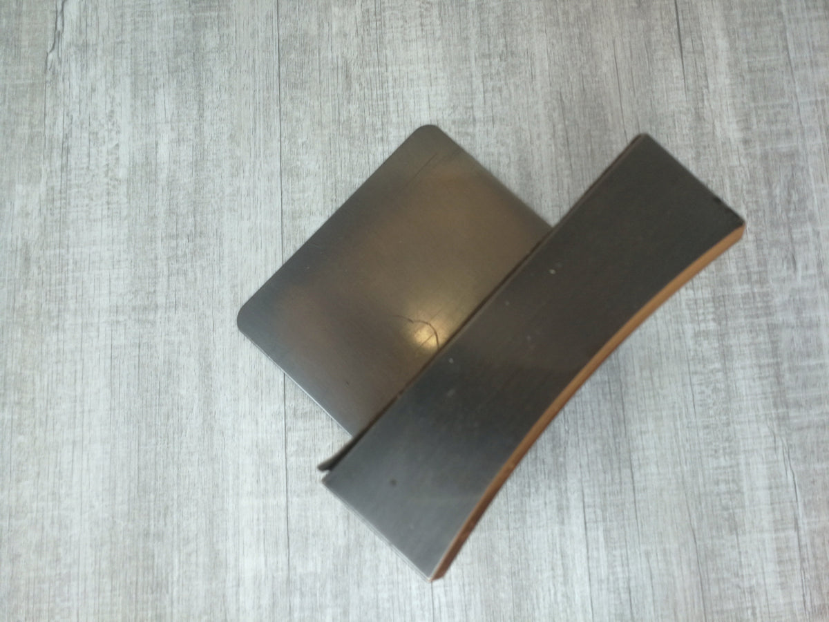 YALE University Metal Concave Bookend | Space Age Design | Own part of Excellence Without the Student Debt