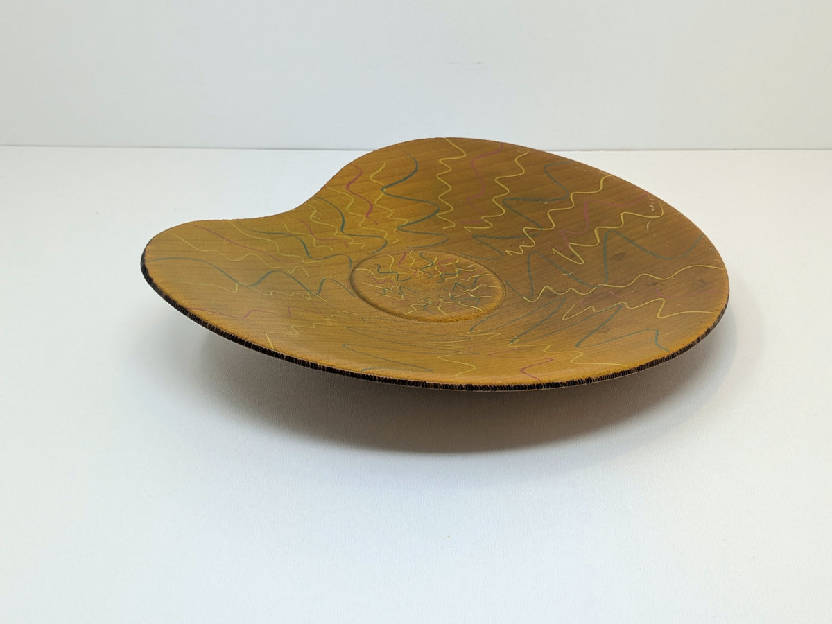 Biomorphic Cedar Wood Bowl | Douglas Fisher Design